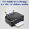 image:imageAvery Unpunched PrintOn Dividers White 8 Tabs 5 Sets 11553White