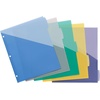 image:imageAvery Write amp Erase Pocket Plastic Dividers for 3 Ring Binders 5 Tab Set Works with Sheet Protectors Multicolor 1 Set 161765 Count Pack of 1