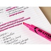 image:imageHILITER Desk Style Highlighters Fluorescent Pink Box of 12 24010 Chisel Tip