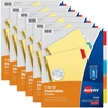 image:imageAvery Binder Dividers  5Tab Insertable Multicolor Big Tabs for Binders 6 Sets of Dividers 1110948Pack