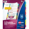 image:imageAvery Dividers for 3 Ring Binders 10 Tabs per Set Customizable Table of Contents Multicolor Arched Tabs Great for Organizing Reports Projects and More 118420
