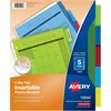 image:imageAvery Dividers for 3 Ring Binders 5Tab Plastic Binder Dividers Insertable Big Tabs Multicolor 1 Set 119005Tab