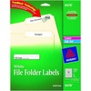 image:imageAvery File Folder Labels for Laser amp Inkjet Printers 066 x 343 White 150 Pack 8478