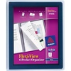 image:imageAvery FlexiView 6 Pocket Organizer Holds up to 150 Sheets 1 Blue Organizer 476961 Pack