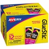 image:imageAvery Glue Stick White Washable 026 oz Permanent Glue Stic 3pk 0016412 sticks