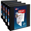 image:imageAvery HeavyDuty View 3 Ring Binder 3 Inch One Touch EZD Rings 670Sheet Capacity 35 Inch Wide Spine 1 Black Binder 796933 Pack of 4