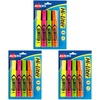 image:imageAvery HiLiter DeskStyle Highlighters Smear Safe Ink Chisel Tip 4 Assorted Color Highlighters 240634 highlighters Pack of 3
