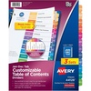 image:imageAvery JanDec Dividers for 3 Ring Binders 12 Tabs per Set Customizable Table of Contents Multicolor Tabs Great for Organizing Reports Projects and More 6 Sets of 118301Pack 3Sets