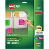 image:imageAvery Printable Labels with Sure Feed 313 x 4 Assorted Neon Colors Green Magenta and Yellow Removable Adhesive Laser amp Inkjet Compatible 72 Blank Labels Total 64823 13 x 4
