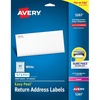image:imageAvery Printable Return Address Labels with Sure Feed 05 x 175 White 2000 Blank Mailing Labels 05267