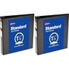image:imageAvery Standard View 3 Ring Binder 15 Round Rings 275Sheet Capacity 21 Inch Wide Spine 1 Black Binder Ideal for Lightweight Organization and Occasional Referencing 057711 Count Pack of 2