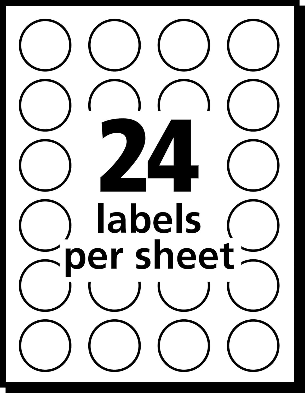 image:imageAvery Removable ColorCoding Labels Removable Adhesive Assorted Colors 34 Diameter 1008 Labels 547234 Diameter Pack of 2