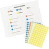 image:imageAvery ColorCoding Removable Labels 12 Inch Round Stickers Light Blue NonPrintable 840 Dot Stickers Total 5050840 Count Pack of 2