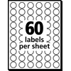 image:imageAvery ColorCoding Removable Labels 12 Inch Round Stickers Neon Green NonPrintable 840 Dot Stickers Total 5052Pack of 2