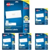 image:imageAvery Easy Peel Printable Address Labels with Sure Feed 1 x 4 White 500 Blank Mailing Labels 081611 in x 4 in