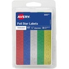 image:imageAvery Foil Star Stickers Assorted Colors 440 Per Pack 10 Packs 4400 Star Stickers Total 06007One Size