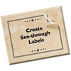 image:imageAvery Full Sheet Printable Shipping Labels 85 x 11 Matte Clear Inkjet Create Custom Labels Using Scissors or Electronic Cutting Machines 25 Total 8665125 labels