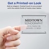 image:imageAvery Full Sheet Printable Shipping Labels 85 x 11 Matte Clear Inkjet Create Custom Labels Using Scissors or Electronic Cutting Machines 25 Total 866525 labels