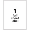 image:imageAvery FullSheet Printable Shipping Labels 85 x 11 Customizable Stickers White 25 Blank Mailing Labels Great for Mailing Shipping Organizing and More 5265Pack of 5