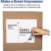 image:imageAvery FullSheet Printable Shipping Labels 85 x 11 Customizable Stickers White 25 Blank Mailing Labels Great for Mailing Shipping Organizing and More 5265Pack of 5