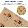 image:imageAvery Kraft Brown Round Labels Sure Feed Technology 2 Diameter 300 Kraft Brown Labels PrinttoTheEdge LaserInkjet PrintableWith PrinttotheEdge