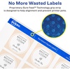 image:imageAvery Kraft Brown Square Labels with Sure Feed Technology 2 x 2 Print to the Edge LaserInkjet Printable Labels 300 Total 22846Matte White