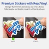 image:imageAvery Matte Clear Rectangle Sticker Sheets 85 x 11 10 Matte Clear Labels LaserInkjet Printable Labels7 sheets
