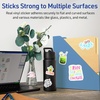 image:imageAvery Matte Clear Rectangle Sticker Sheets 85 x 11 10 Matte Clear Labels LaserInkjet Printable Labels7 sheets