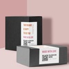 image:imageAvery Matte White Rectangle Labels 55 x 85 50 White Labels Permanent Adhesive LaserInkjet Printable200 labels