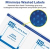 image:imageAvery Matte White Removable Square Labels Sure Feed Technology PrinttoTheEdge 3 x 3 150 Removable Labels LaserInkjet Printable300 labels
