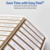 image:imageAvery Printable Address Labels 1 x 258 Matte White with Metallic Gold Borders Permanent Laser amp Inkjet Compatible 300 Blank Mailing Labels Great for Weddings Favors and More 6507Matte White Gold Borders