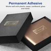 image:imageAvery Printable Address Labels 1 x 258 Matte White with Metallic Gold Borders Permanent Laser amp Inkjet Compatible 300 Blank Mailing Labels Great for Weddings Favors and More 6507Glossy Clear Gold Borders