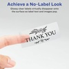 image:imageAvery Printable Address Labels with Sure Feed 1 x 258 Glossy Clear 300 Blank Mailing Labels for Laser and Inkjet Printers 65211 x 258
