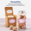 image:imageAvery Printable Blank Oval Labels 15 x 25 Glossy White 180 Customizable Labels 22804Glossy White