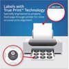 image:imageAvery Printable Blank Oval Labels 15 x 25 Glossy White 180 Customizable Labels 22804Glossy White