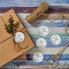 image:imageAvery Printable Blank Scallop Round Gift Tags with Sure Feed 25 Diameter Textured White 90 Customizable Tags 8051190 Tags