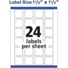 image:imageAvery Printable Blank Square Labels 15 x 15 Matte White 600 Customizable Labels 2280515 x 15