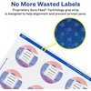 image:imageAvery Printable Durable White Round Labels Sure Feed Technology 2 Diameter PrinttotheEdge Waterproof Labels Laser amp PigmentBased Inkjet Compatible 120 Total300 labels