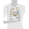 image:imageAvery Printable Oval Labels 2 x 313 Glossy White Laser amp Inkjet Compatible 80 Blank Labels Total Great for Mailing Branding Packaging and More 228202 in X 313 in Pack of 5