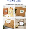 image:imageAvery Printable Rectangle Labels 3 x 375 Pearlized Ivory Laser amp Inkjet Compatible 48 Customizable Label Stickers Great for Product Branding Favors Thank You Stickers and More 228233 x 375