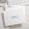 image:imageAvery Printable Return Address Labels 075 x 225 Silver Foil 300 Blank Mailing Labels 08986300 Labels
