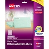 image:imageAvery Printable Return Address Labels with Sure Feed 05 x 175 Matte Clear 800 Blank Mailing Labels 1566712 inch  134 inch Pack of 5