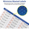 image:imageAvery Printable Return Address Labels with Sure Feed 05 x 175 White 2000 Blank Mailing Labels 0816705 x 175