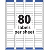 image:imageAvery Printable Return Address Labels with Sure Feed 05 x 175 White 2000 Blank Mailing Labels 0816705 x 175