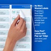 image:imageAvery Printable Return Address Labels with Sure Feed 23 x 134 Glossy Clear 600 Blank Mailing Labels 06520