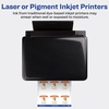 image:imageAvery Printable Round Labels Sure Feed Technology Glossy White Labels 2 Diameter Permanent Adhesive LaserInkjet 120 Total 22807Matte White