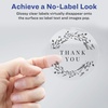 image:imageAvery Printable Round Labels with Sure Feed 34 Diameter Glossy Clear 400 Customizable Labels 4222