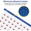 image:imageAvery Printable Round Labels with Sure Feed 34 Diameter Matte White 800 Customizable Labels 4221