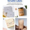 image:imageAvery Printable Shipping Labels with Sure Feed 2 x 4 Customizable Stickers Matte Clear 250 Blank Mailing Labels Great for Mailing Shipping and More 86635 Packs