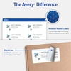 image:imageAvery Printable Shipping Labels with Sure Feed 2 x 4 Customizable Stickers White 100 Blank Mailing Labels Great for Mailing Shipping and More 18163100 Labels Pack of 5